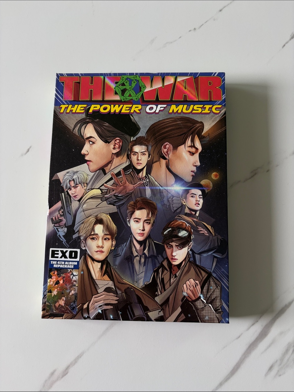 EXO 4th Album Repackage - The War: The Power of Music